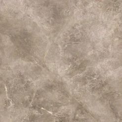 Tavolo da Pranzo Rotondo di Lusso in Gres Lucido e Legno Made in Italy - Madame