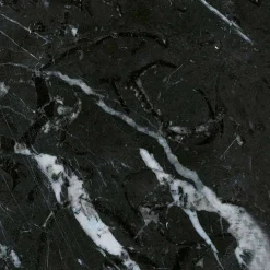 Tavolo da Pranzo Rotondo in Marmo e Alluminio Verniciato Made in Italy - Superbo