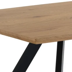 Tavolo da Salotto con Gambe in Acciaio e Piano in MDF - Terullio