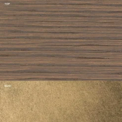Tavolo da Soggiorno con Struttura in Legno di Rovere Nodato Made in Italy - Giusy