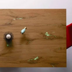 Tavolo Design Allungabile Fino a 294 cm in Legno e Metallo Made in Italy - Nuzzo