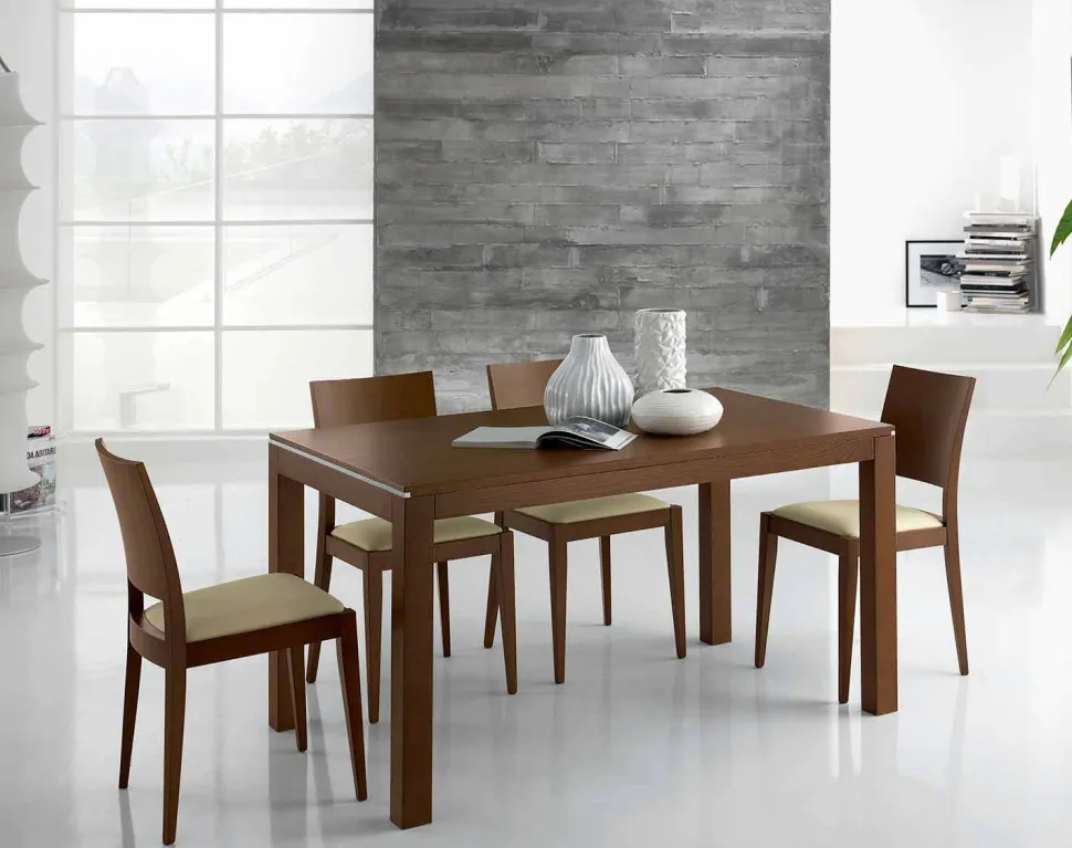 Tavolo di Design Allungabile Fino 350 cm in Legno Frassino Made in Italy – Ketla