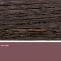 Tavolo di design in legno massellato prodotto in Italia, Wilmer