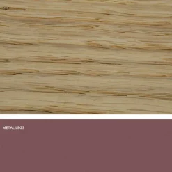 Tavolo di design in legno massellato prodotto in Italia, Wilmer