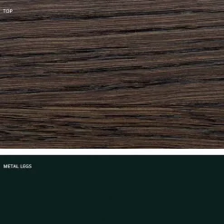 Tavolo di design in legno massellato prodotto in Italia, Wilmer