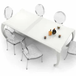 Tavolo di design moderno da pranzo prodotto in Italia, Milzano
