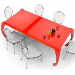 Tavolo di design moderno da pranzo prodotto in Italia, Milzano