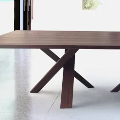 Tavolo di design moderno in legno 270x120cm made in Italy Tree