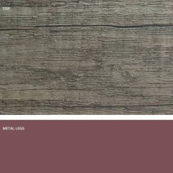 Tavolo estensibile moderno in legno melaminico made in Italy, Wilmer