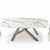 Tavolo Fisso a Botte con Piano in Laminato Made in Italy - Settimmio