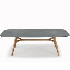 Tavolo Fisso a Botte in Laminato e Legno di Frassino Made in Italy - Nord
