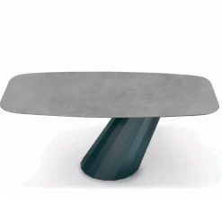 Tavolo Fisso con Piano a Botte in Laminato Made in Italy - Pantaloni