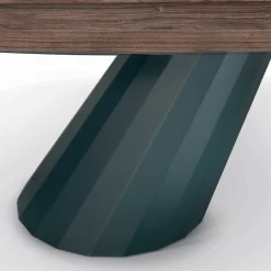 Tavolo Fisso con Piano a Botte in Laminato Made in Italy - Pantaloni