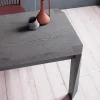 Tavolo Fisso con Piano Bisellato Listellare Made in Italy - Tratto