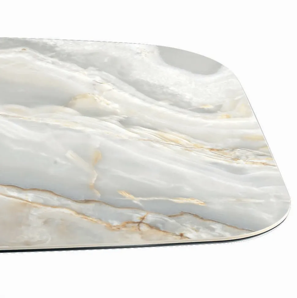 Tavolo Fisso in Ceramica in Diverse Finiture e Misure Made in Italy - Grotta