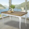 Tavolo Indoor Allungabile in Abete con Angoli Sagomati Made in Italy – Faramir