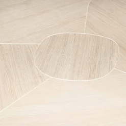 Tavolo in legno di rovere spazzolato con finitura in cera Andy