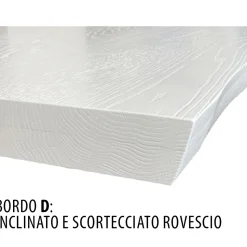Tavolo in Placcato di Rovere Massellato e Metallo Made in Italy - Seoul