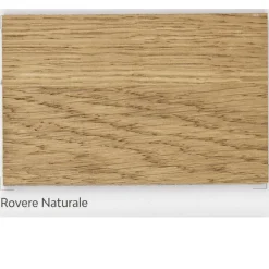Tavolo in Rovere Massellato e Gambe in Metallo Made in Italy - Consuelo