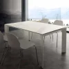 Tavolo in vetroceramica allungabile a libro fino a 240 cm Terni