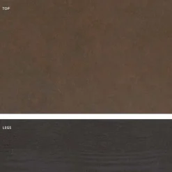 Tavolo in vetroceramica di moderno design fatto in Italia, Egisto