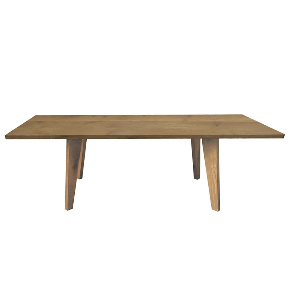 Tavolo Living in Rovere Massellato Disponibile in Vari Bordi Made in Italy – Barbalbero