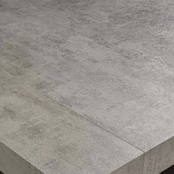 Tavolo Moderno Allungabile Fino a 260/280 cm in Legno e Metallo - Teramo