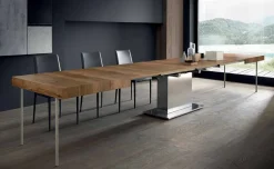Tavolo Moderno Allungabile Fino a 480 cm in Legno Made in Italy - Michael
