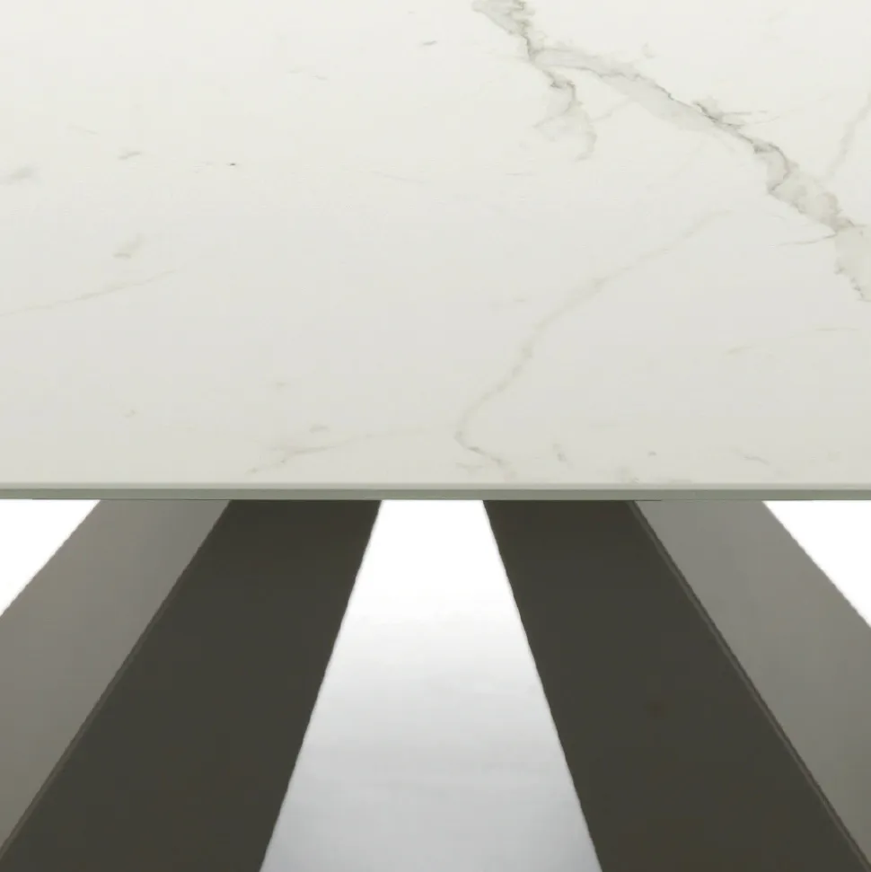 Tavolo Moderno Allungabile Fino a 278 cm in Ceramica Made in Italy – Dalmata