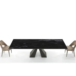 Tavolo Moderno Allungabile Fino a 278 cm in Ceramica Made in Italy – Dalmata
