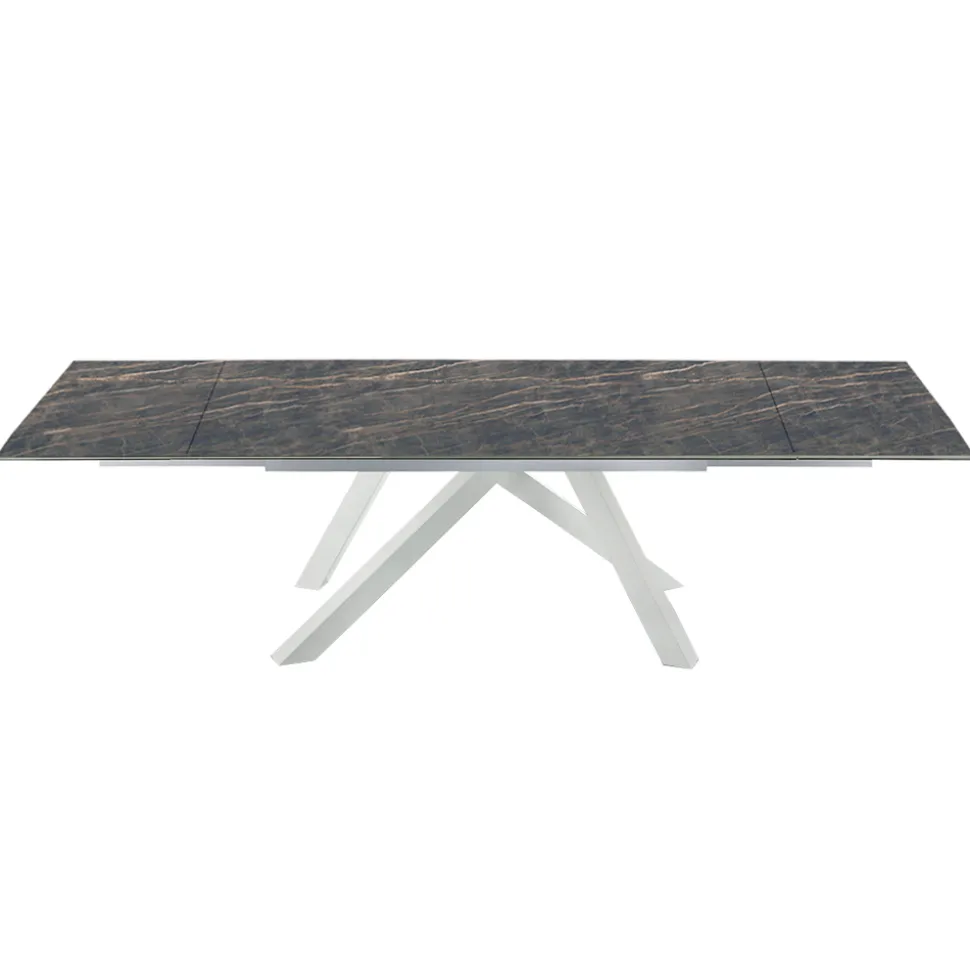 Tavolo Moderno Allungabile Fino a 278 cm in Ceramica Made in Italy – Settimmio