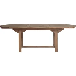 Tavolo Ovale Allungabile a 240 cm da Esterno Realizzato in Teak - Edera