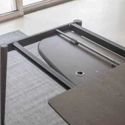 Tavolo Pranzo Allungabile fino a 170 cm in Legno Impiallacciato - Nutello