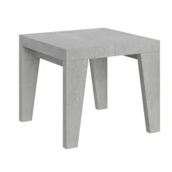 Tavolo Quadrato Allungabile a 246 cm in Legno Made in Italy - Fiore