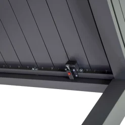 Tavolo Quadrato Allungabile a 180 cm Realizzato in Alluminio - Pennarello