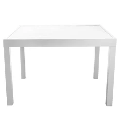 Tavolo Quadrato Allungabile a 180 cm Realizzato in Alluminio - Pennarello