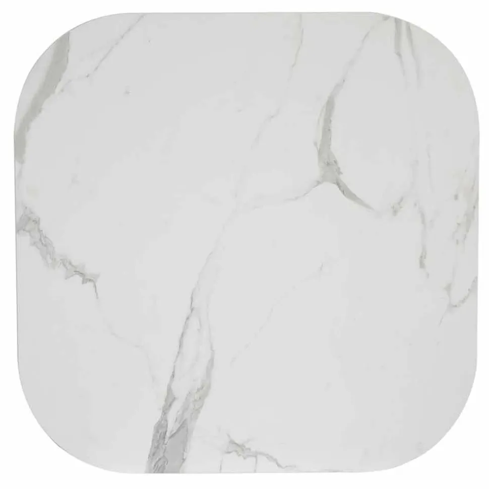 Tavolo Quadrato da Sala da Pranzo, Piano in HPL - Ottocento