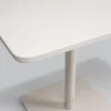 Tavolo Quadrato 80x80 cm da Esterno Realizzato in Alluminio Beige - Alfresco
