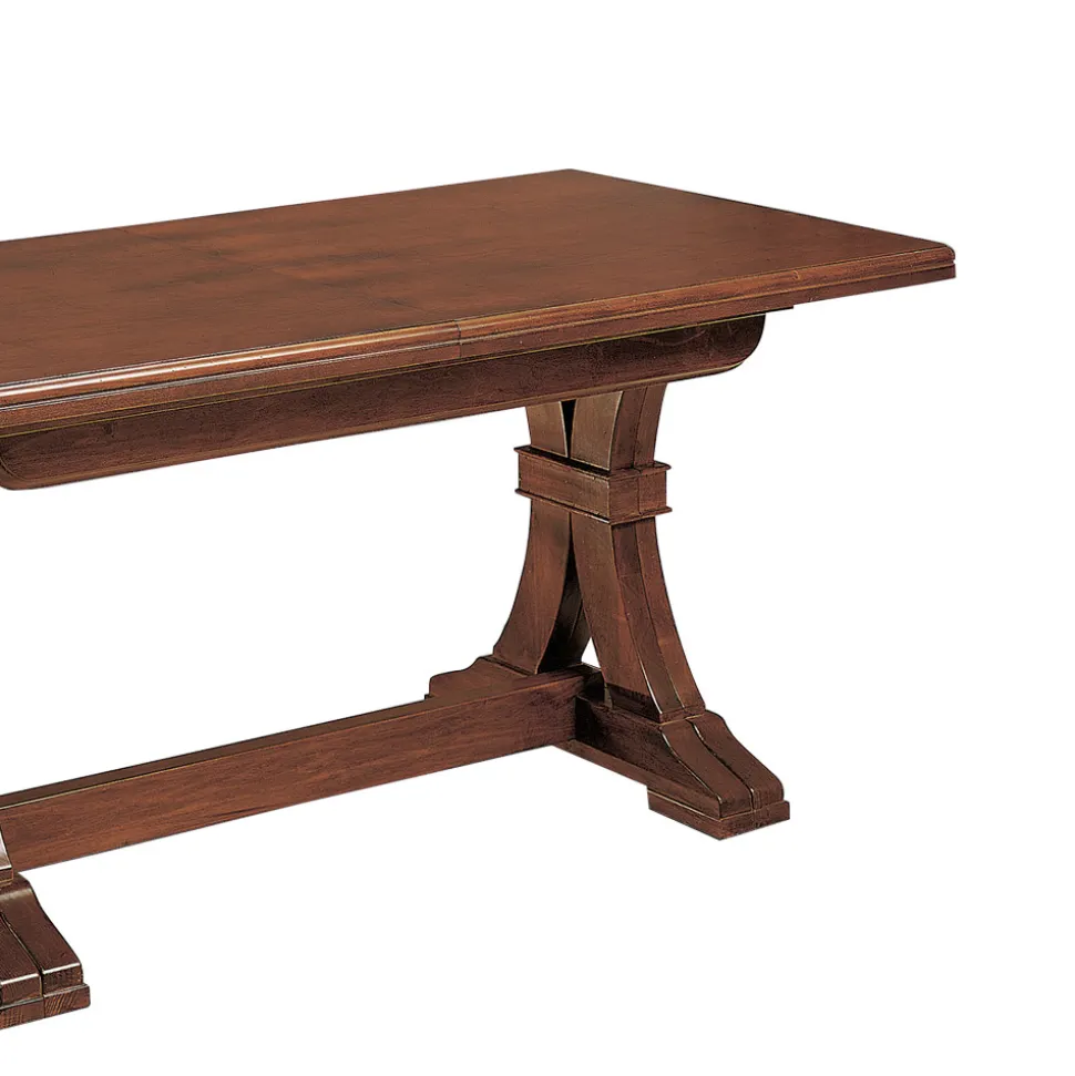 Tavolo Rettangolare Allungabile da Soggiorno in Legno Made in Italy - Jaro