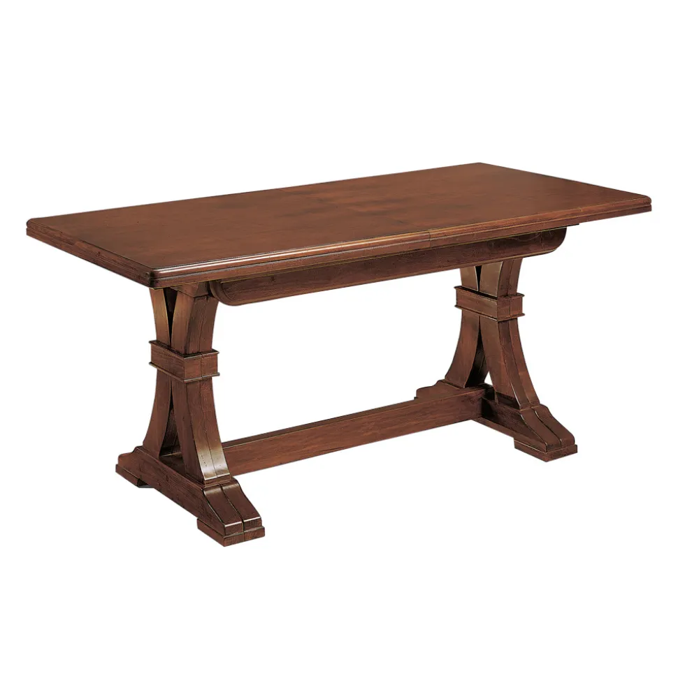 Tavolo Rettangolare Allungabile da Soggiorno in Legno Made in Italy - Jaro