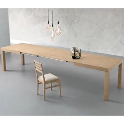 Tavolo Rettangolare Allungabile a 300 cm o 340 cm in Legno - Passoa