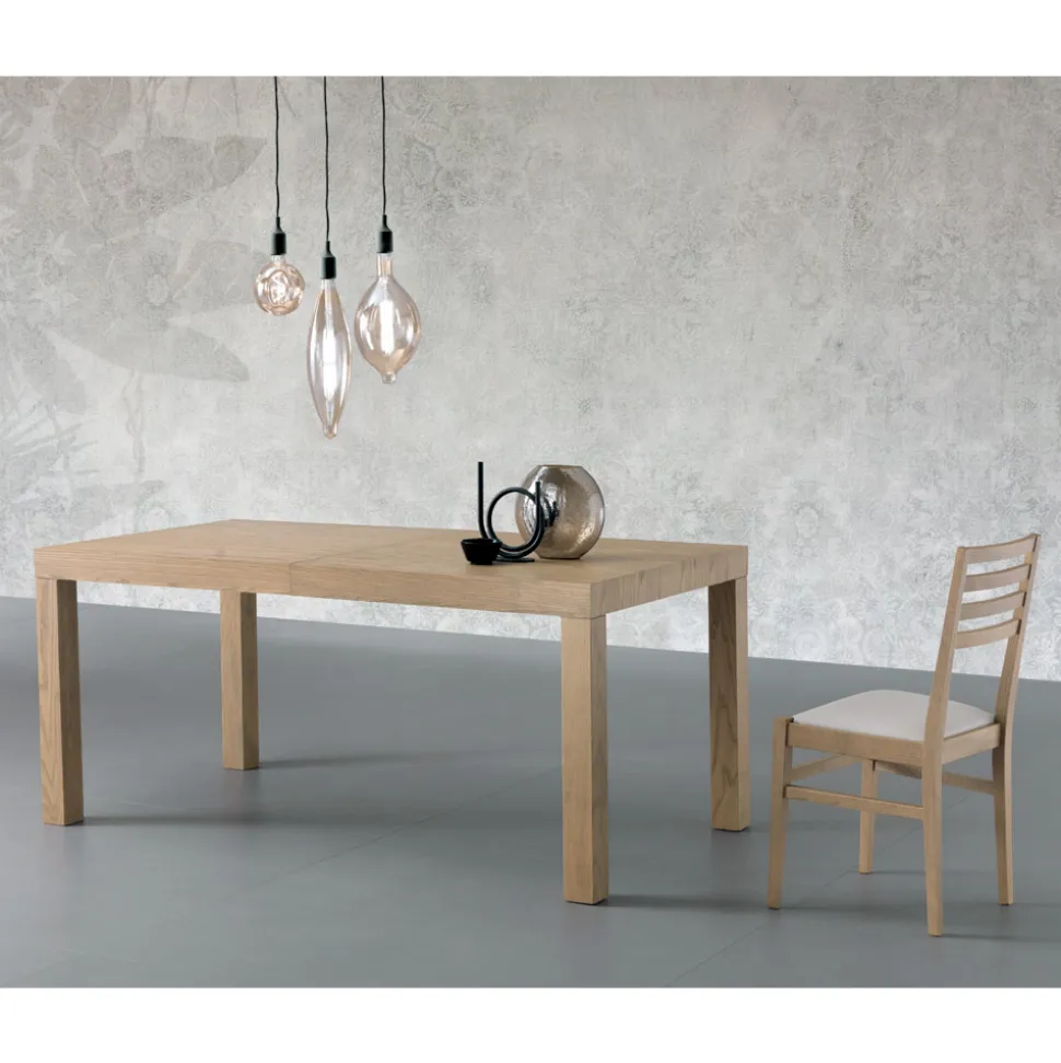 Tavolo Rettangolare Allungabile a 300 cm o 340 cm in Legno - Passoa