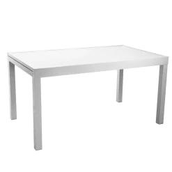 Tavolo Rettangolare Allungabile a 210 cm Realizzato in Alluminio - Pennarello