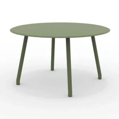 Tavolo Rotondo 130 cm da Esterno in Alluminio di Diverse Finiture - Risplendente