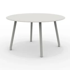 Tavolo Rotondo 130 cm da Esterno in Alluminio di Diverse Finiture - Risplendente