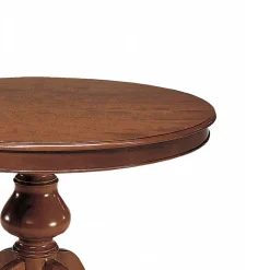 Tavolo Rotondo con Allunga da 34 cm Made in Italy - Tellus