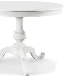 Tavolo Rotondo da Soggiorno Allungabile in Legno Made in Italy - Vittoria