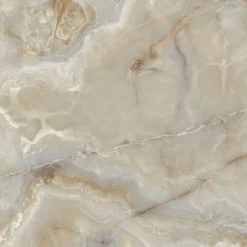 Tavolo Rotondo Fisso con Piano in Ceramica Made in Italy - Forbici