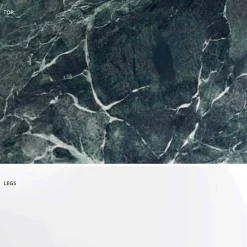 Tavolo Rotondo Moderno in Marmo di Carrara e Marquinia Made in Italy – Dollars
