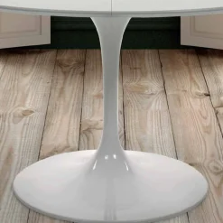 Tavolo Tondo Allungabile fino a 170 cm in Laminato Made in Italy – Dollars